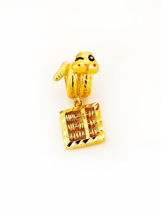 916 Snake Abacus Pendant