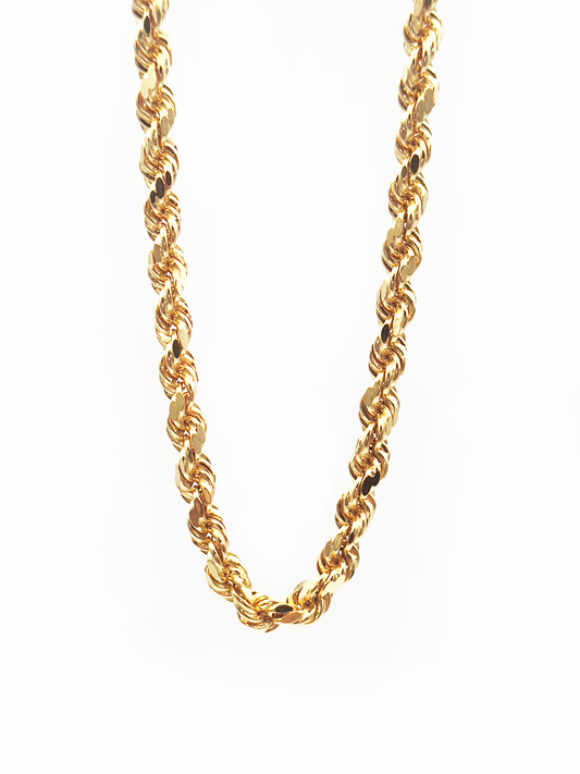 916 Diamond Cut Rope Chain Special