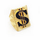 916 Gold $ Dollar Ring