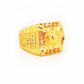 916 Gold Ignot Ring