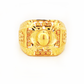 916 Gold Ignot Ring