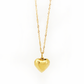 999 Glossy Heart Pendant