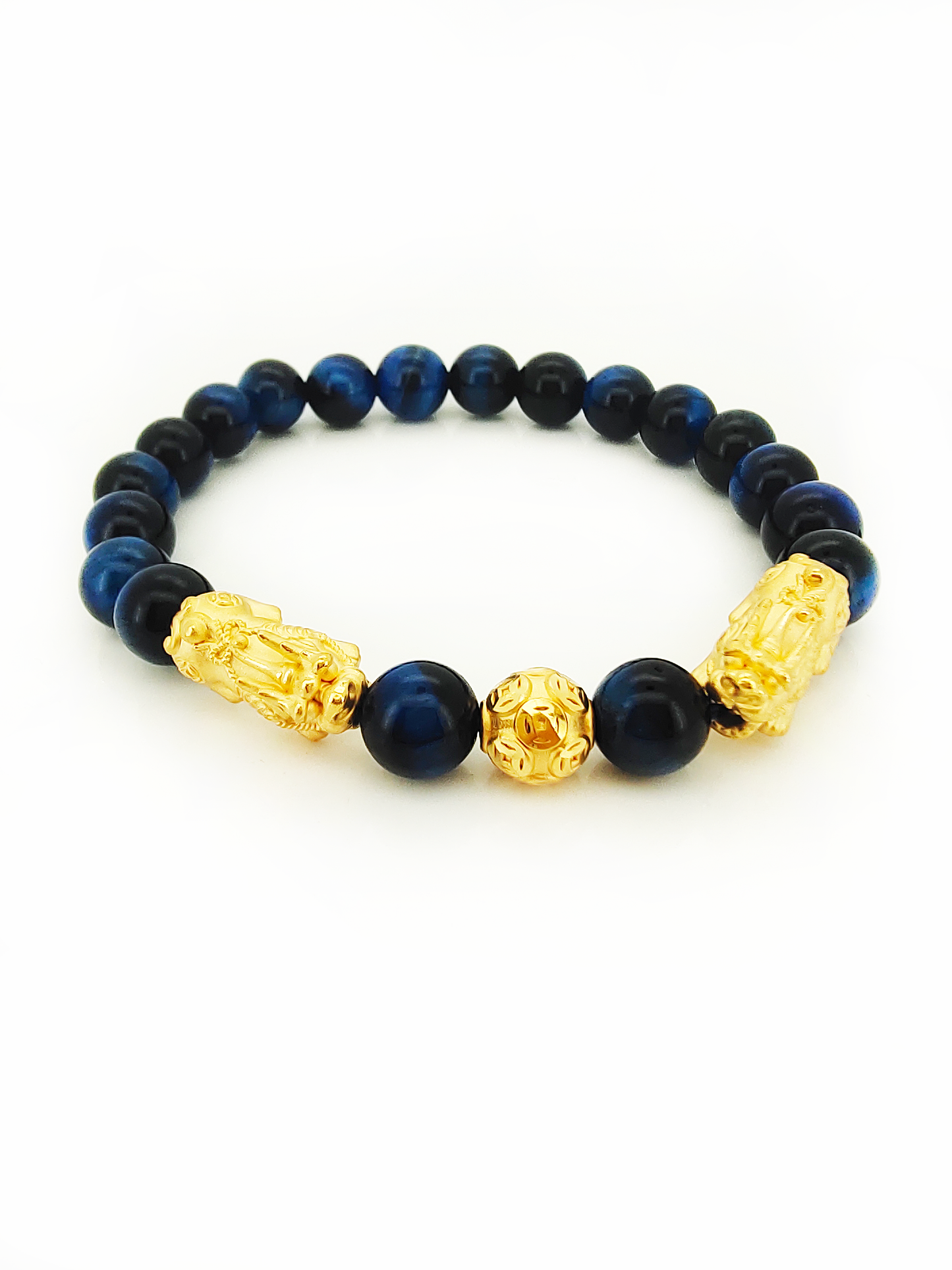 999 Pixiu + Ball Bracelet