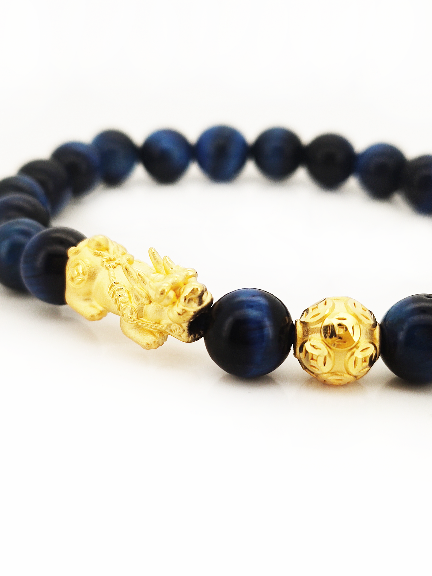 999 Pixiu + Ball Bracelet