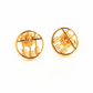 916 Round Abacus Earrings