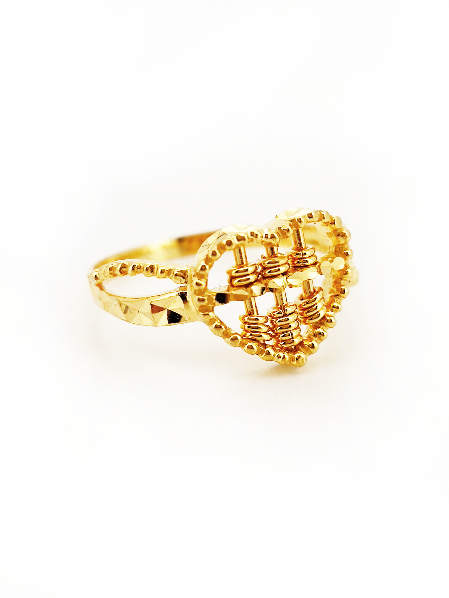 Gold 2025 ring abacus