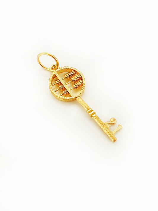 916 Key Abacus Pendant